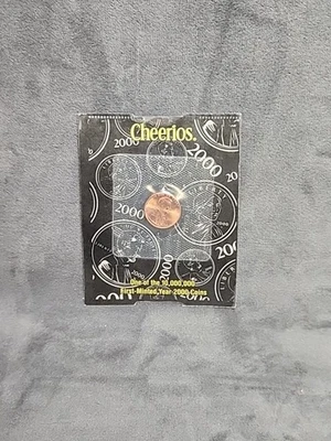 Centavo Lincoln Cheerios 2000 paquete sellado Philadelphia Mint de Estados Unidos Foto 1 de 2