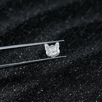 Cat Lab Grown Diamond Fancy Cut IGI Certified VVS-VS DEF CVD HPHT Synthetic 1ct - Image 1 of 4