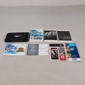 2017 Mustang Gt Convertible Owners Manual Booklets Book Storage Pouch Aa7348 - Picture 1 of 24
