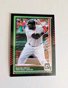David Ortiz 2025 Donruss Optic Black Circles Prizm #61 Boston Red Sox - Picture 1 of 2