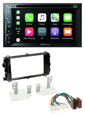 Pioneer MP3 USB DVD Bluetooth DAB 2DIN Autoradio für Toyota Auris (ab 2013) - Bild 1 von 4