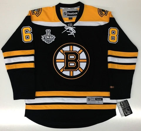 JAROMIR JAGR 2013 BOSTON BRUINS STANLEY CUP REEBOK PREMIER JERSEY NEW WITH TAGS Cover