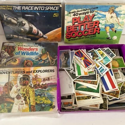 Vintage Bundle BROOK BOND Books & Box of PG Loose Cards Job Lot Downsizing R144 - Image 1 of 4