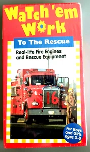 Watch em Work - To the Rescue (VHS, 2000) NEW and SEALED! - Picture 1 of 5