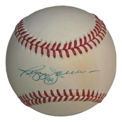 Reggie Jackson Autographed Official American League Baseball PSA/DNA A's Yankees - Image 1 of 3
