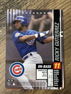 MLB Showdown 2002 - Ricky Gutierrez 065/356 Chicago Cubs WOTC #65 - Image 1 of 4