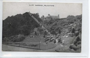 (Gb1982-492) Cliff Gardens, Felixstowe c1920 VG-EX - Picture 1 of 1