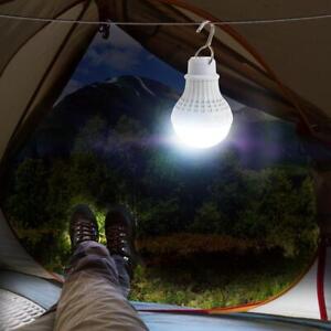 5W LED Camping Bulb Light USB Powered Outdoor Hang Emergency Lantern Lamp