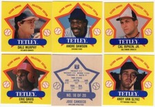 Cal Ripken #16 1989 Tetley Tea square