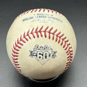 2014 Baltimore Orioles 60th Anniversary Game Used MLB Authenticated Baseball - Picture 1 of 3
