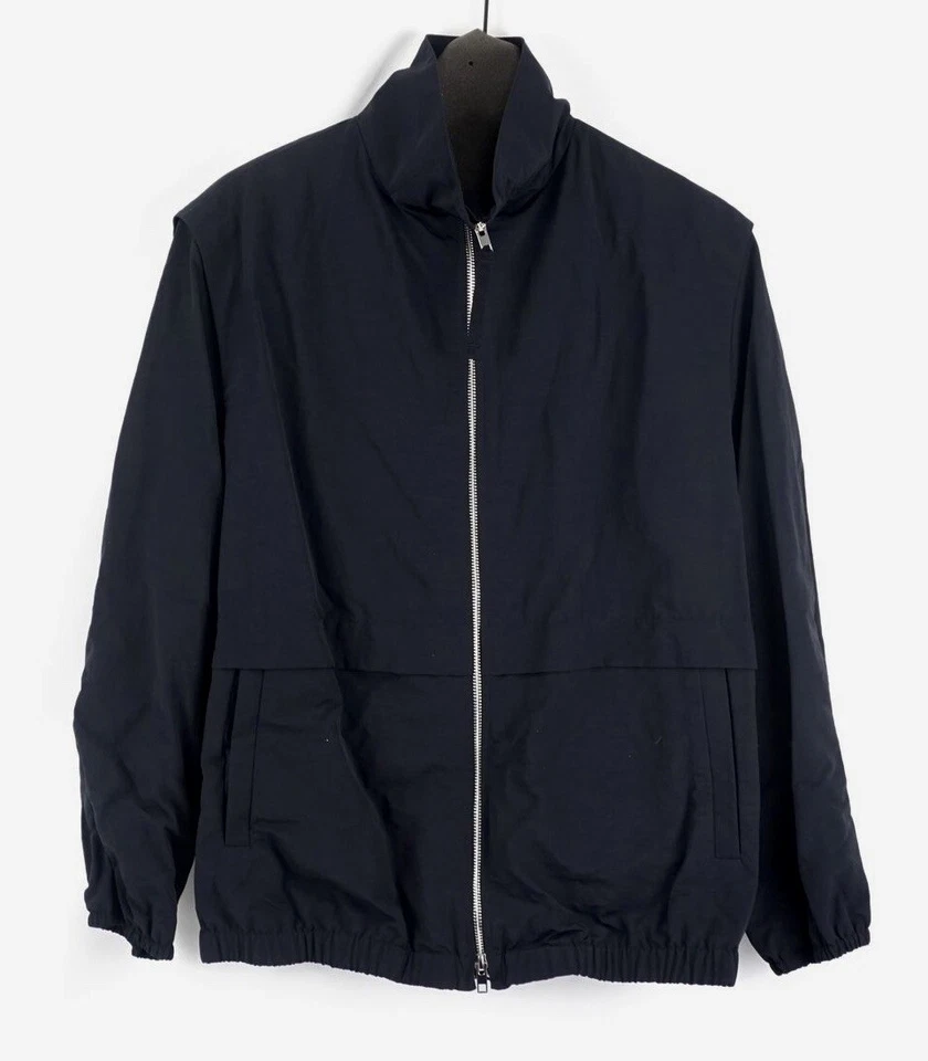 Nueva chaqueta de nailon Vince para mujer V049891566 azul costero - ajuste relajado - S Foto 1 de 4