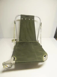 Transall ,Klappsitz, Notsitz  Aluminium ,  Seitenbefestigung , Bundeswehr - Bild 1 von 6