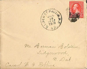 1897 - B. Line & St.Paul RPO - Picture 1 of 2