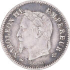 344392 Coin France Napoleon Iii 20 Centimes 1868 Paris Ef Sil Ver