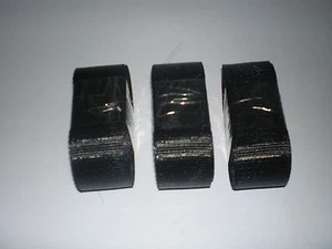 Black Nylon Duct Strap 1 3/4" X 50 feet Flex Duct webbing LOOSE STRAP PIECE - Picture 1 of 1