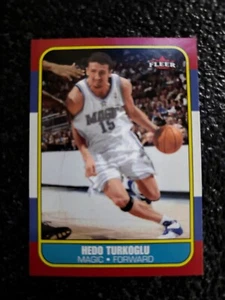 2006-07 Fleer 1986-87 Fleer Design Hedo Turkoglu #42 MINT - Picture 1 of 2