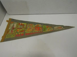 OLD VINTAGE NEW ORLEANS LA. PENNANT SOUVENIR  - Picture 1 of 3