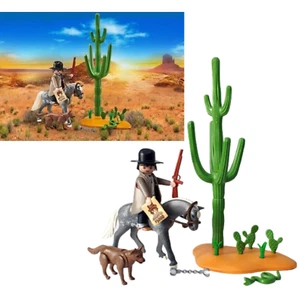 Playmobil Plus Western 1003 Shérif Figurine Cheval Chien Jouet Jeux Construction - Picture 1 of 24