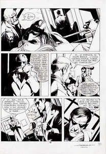 CORRADO ROI - Tavola originale Dylan Dog Speciale n.4 "Mefistofele" p.90 - Picture 1 of 1