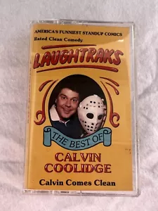 Vintage America s Funniest Standup Comics Cassette Laughtraks Calvin Coolidge - Picture 1 of 4