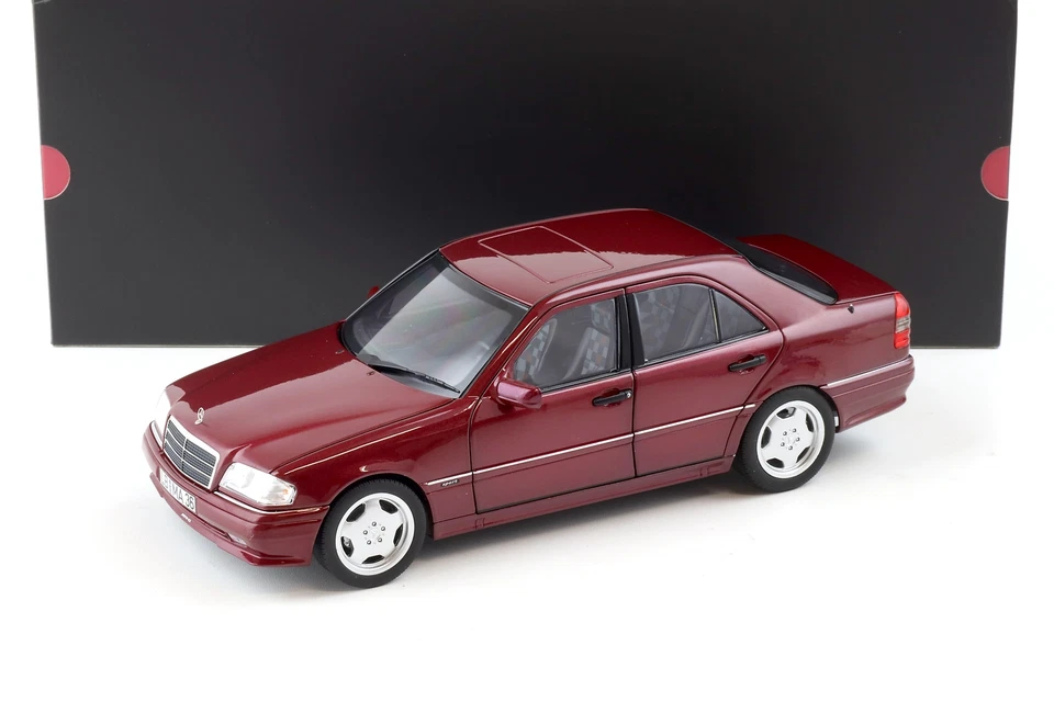 NOREV B66040706 MERCEDES BENZ - C-CLASS C36 AMG (W202) 1993-1997 - ALMANDIN RED