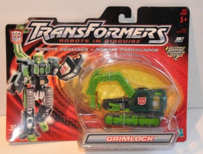 Figura de acción Transformers Robots In Disguise Deluxe Grimlock Hasbro 2001 nueva Foto 1 de 4