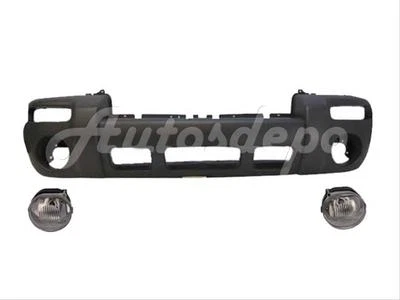 PARAGOLPES DELANTERO TXT PARA JEEP LIBERTY 02-04 LUZ ANTINIEBLA CON BOMBILLA 3P Foto 1 de 4