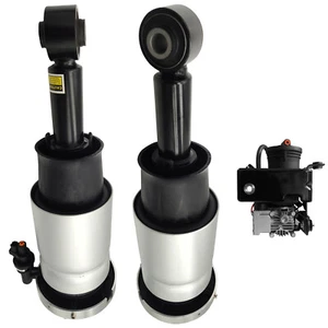 3x Air Shock Strut + Suspension Compressor For Ford Expedition Lincoln Navigator - Picture 1 of 4