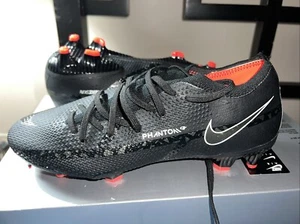 Nike Phantom GT2 Pro FG Firm Ground Soccer Cleats Black/Orange-5.5 - Picture 1 of 5