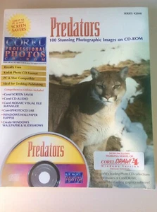 Corel Vintage Professional Photos CD-ROM "PREDATORS " series 42000 - Picture 1 of 2
