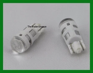 Light Bulb for #194 Wedge 5 "Cree" LED Light Bulb Lamp License Plate Red -UPI - Picture 1 of 1