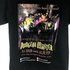 Gildan Dungeon Master schwarzes grafisches T-Shirt Größe Small Herren Unisex 100 % Baumwolle - Bild 1 von 7