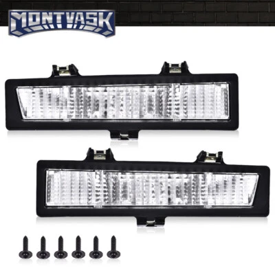 Fit For 1981-1988 Chevrolet Monte Carlo SS Front Park and Turn Signal Light Set - Image 1 of 4