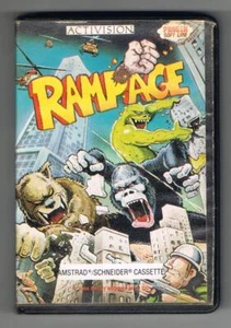 Rampage  juego Amstrad, Activision, Proein Soft Line, Midway; 1986 - Imagen 1 de 4