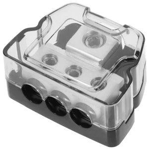 Bloque de distribución de energía 1 en 3 vías bloque de conexión de energía para amplificador de automóvil - Imagen 1 de 12
