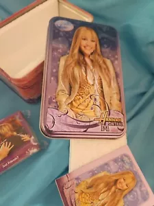 2008 Topps Hannah Montana Card Tin 35 Trading Cards Sealed Miley Cyrus - Picture 1 of 9