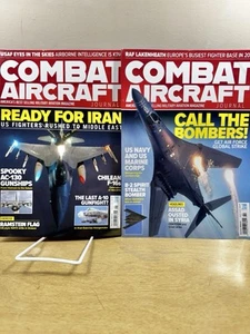 Combat Aircraft Journal Magazine January & February 2025 Lot Of 2 - Picture 1 of 3