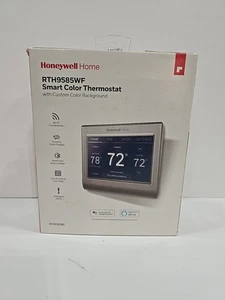 Honeywell Wi-Fi Smart Color Programmable Thermostat (RTH9585WF) NEW Open Box - Picture 1 of 7