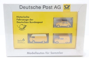 1:87 Brekina PKW Modellauto Deutsche Post Set VW 1200A Serie 6 OVP N95 - Picture 1 of 2