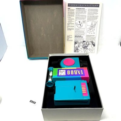  TABOO Board Game 1989 Complete - Image 1 of 4