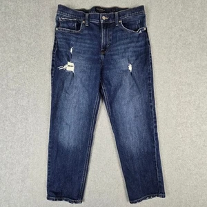 Lucky Brand Jeans Womens Size 10/30 Midrise Boyfriend Sienna Distressed - Picture 1 of 21