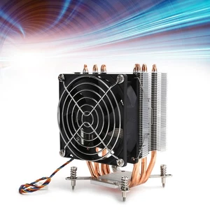 CPU Cooler Heat Sink Cooling Fan For LGA2011 1366 1150 1151 1155 1156 Comput NEW - Afbeelding 1 van 12