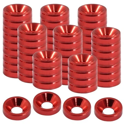 M3 CONCENTRIC WASHERS: RED (60) - Image 1 of 2