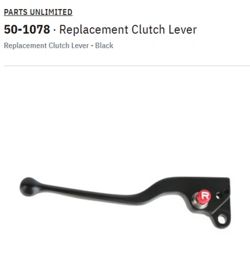 Palanca de embrague Parts Unlimited 50-1078 Foto 1 de 4