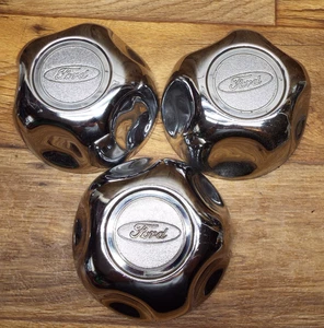 (3) Fits 1995-1999 Explorer Ranger Mountaineer F67A-1A096 MA Center Hub Cap - Picture 1 of 4