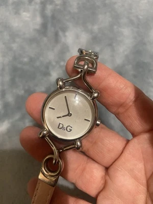 Dolce &Gabbana Flock Watch With C.O.A. WithNew Battery And New D&G Leather Strap - Image 1 of 4