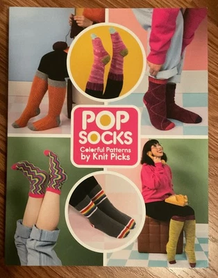 Pop Socks Colorful Sock Patterns By Knit Picks - Image 1 of 4