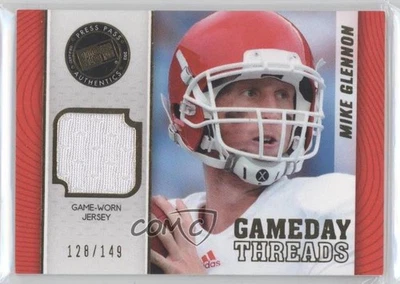 2013 Press Pass Showcase Gameday Threads Gold /149 Mike Glennon #GT-MG Rookie RC - Image 1 of 2