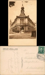 Friedland (Isergebirge) Frýdlant v Čechách Straßenpartie - Lehranstalten 1927 - Picture 1 of 3