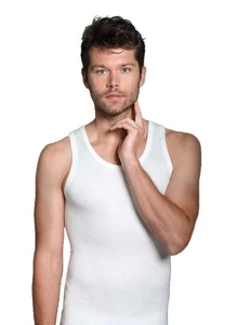 Canottiera uomo taglie forti lana e cotone Giovanni Rosanna art. 53 Tg.9/10 - Picture 1 of 1